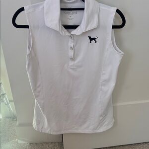 The Black Dog by Kate Lord golf polo medium